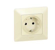 Розетка умная с/з Valena Life 16А 230В сл. кость Netatmo  752294  Legrand