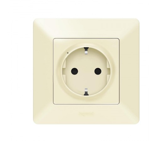 Розетка умная с/з Valena Life 16А 230В сл. кость Netatmo  752294  Legrand