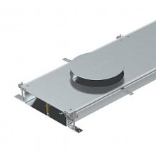 Секция кабельного канала OKA-W для GESR9 2400x600x100 мм (сталь) (OKA-W60010050DR9)  7424804  OBO Bettermann