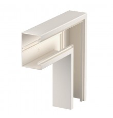 Плоский угол кабельного канала Rapid 80 70x110 мм (ПВХ,кремовый) (GK-F70110CW)  6274321  OBO Bettermann