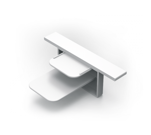 Заглушка для встраиваемого трекового осветительного шинопровода белый  TR144  Gauss