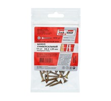 Саморез ШУж 5,0х25 пот. гол. (14 шт) - пакет ( 0,032 кг)  102507  Tech-KREP