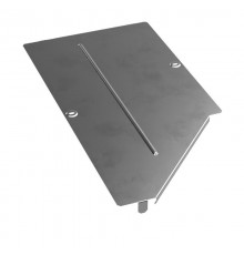 Крышка переходника левого Стандарт INOX (AISI 304) 600х400  PR16.5524  Промрукав