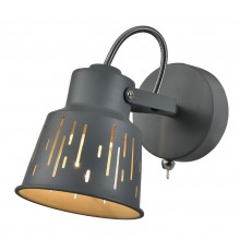 Светильник настенно-потолочный спот Kalma 7059-701 1 х Е27 40 Вт поворотный с выключателем  Б0055012  Rivoli