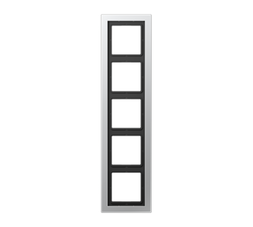 Рамка 5-кратная; крашеный алюминий  ALD2985-L  Jung