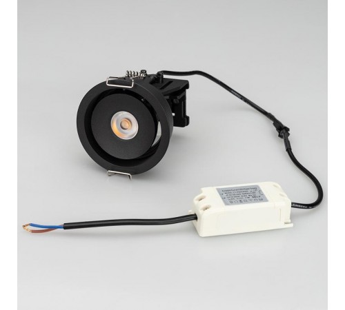 Светильник CL-SIMPLE-R78-9W Day4000 (BK, 45 deg)  026871  Arlight