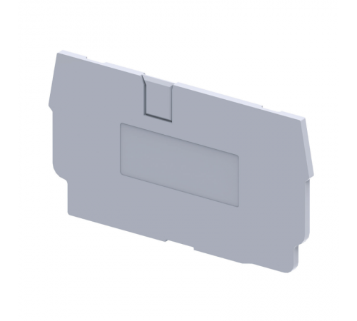 Крышка концевая для клеммы проходной OptiClip EPCX4-серый  289724  КЭАЗ