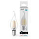 Лампа светодиодная   Filament Elementary Свеча на ветру 12W 750lm 4100К Е14 LED 1/10/100  42122  Gauss