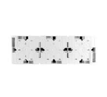 Коробка накладная квадратная на 3 поста, 86х86 (белый)  201303  SPL