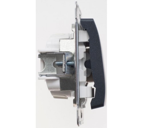 Glossa Антрацит Переключатель перекрестный, сх.7, 10АХ  GSL000771  SE