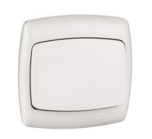 РОНДО С/У Белый Выключатель 1-клавишный 250В, 10А-6АХ  (в сборе)  VS1U-126-BI  Schneider Electric