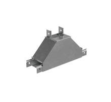 Т-отвод вертикальный 50х600 мм вверх c разворотом трассы на 90 град "ПЛЮС"  TDNplus90-50-600  КМ-профиль