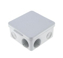 Коробка распределительная КМР-030-031 с крышкой наружная (85х85х40) 8 мембранных вводов IP54 EKF PROxima  plc-kmr-030-031  EKF