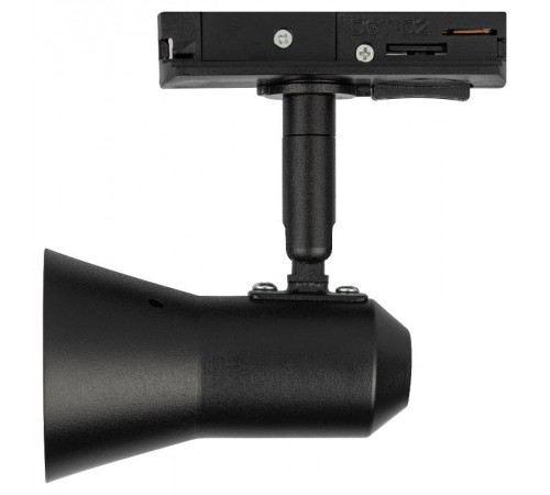 Светильник трековый однофазный TR37-GU10 BK под лампу MR16 черный  Б0053304  ЭРА