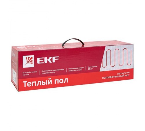 Мат нагревательный  двухжильный "Уют"  3 кв. м. 450 Вт EKF Proxima  nm2-450-3  EKF