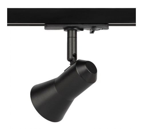Светильник трековый однофазный TR37-GU10 BK под лампу MR16 черный  Б0053304  ЭРА