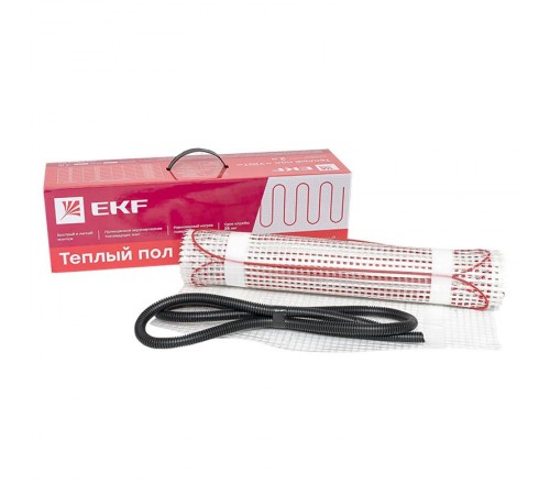 Мат нагревательный  двухжильный "Уют"  3 кв. м. 450 Вт EKF Proxima  nm2-450-3  EKF