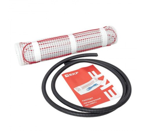 Мат нагревательный  двухжильный "Уют"  3 кв. м. 450 Вт EKF Proxima  nm2-450-3  EKF