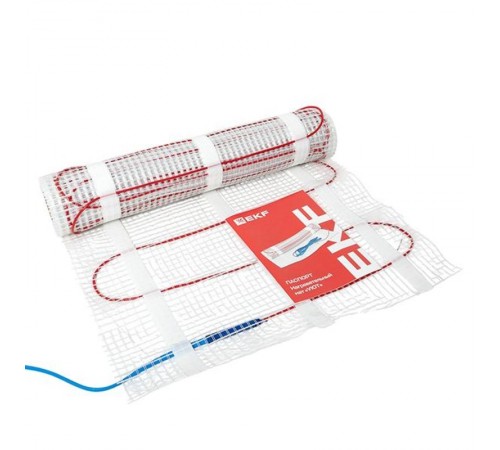 Мат нагревательный  двухжильный "Уют"  3 кв. м. 450 Вт EKF Proxima  nm2-450-3  EKF