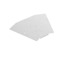 Крышка угла горизонтального 45 градусов Профи HDZ 300 (1,0 мм)  PR16.16933  Промрукав