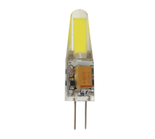 Лампа светодиодная LED 2,5Вт G4 12В 5500К PLED-G4 COB (LED driver) капсульная  2855770  Jazzway