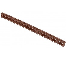 Маркер откр. тип KE 1,5-2,5мм2 символ "1" (500шт/упак)   UMK-KE2-1  IEK