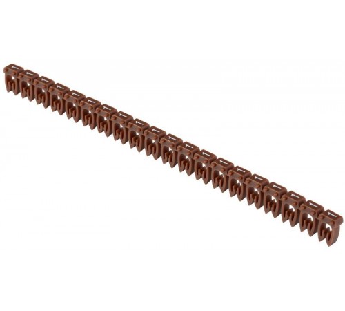 Маркер откр. тип KE 1,5-2,5мм2 символ "1" (500шт/упак)   UMK-KE2-1  IEK