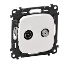 Valena ALLURE DIY Белый Розетка TV-SAT  753758  Legrand