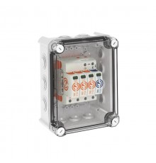 Комплект УЗИП V50-3+NPE в защитном корпусе (Класс I+II), 280 В (VG-V50-3+NPE-280)  5093596  OBO Bettermann