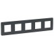 Unica Studio Антрацит Рамка 5-ая  NU201054  Schneider Electric