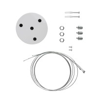 Светильник светодиодный Geometria Hexagon SPO-121-W-40K-038 38Вт 4000К 4000Лм IP40 600*600*80 белый подвесной  Б0050550  ЭРА