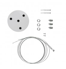 Светильник светодиодный Geometria Hexagon SPO-121-W-40K-038 38Вт 4000К 4000Лм IP40 600*600*80 белый подвесной  Б0050550  ЭРА