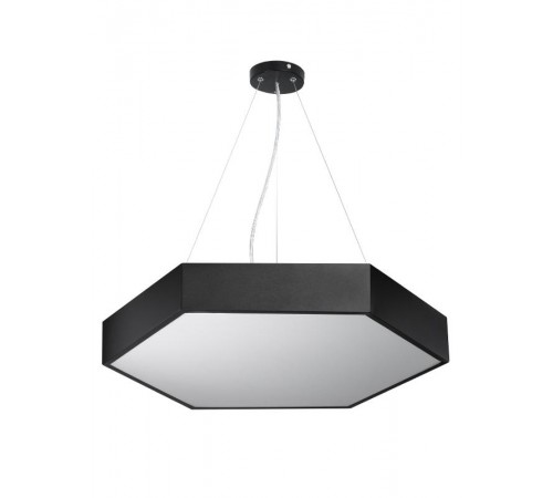 Светильник светодиодный Geometria Hexagon SPO-121-W-40K-038 38Вт 4000К 4000Лм IP40 600*600*80 белый подвесной  Б0050550  ЭРА