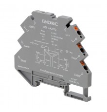 Преобразователь сигнала DSI, 6,2 мм 1 вход 0...20 мА, 1 выход 0...10 В  DSI-S-A3112  DKC