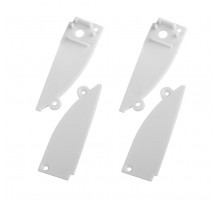 Набор заглушек  9818-3 профиля 9818 2шт глухие 2шт с отверстием   Б0062788  ЭРА