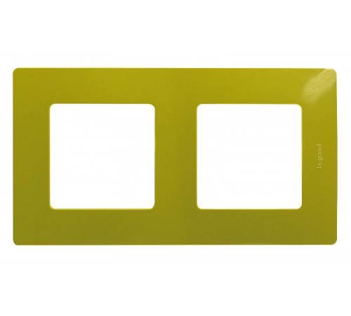 Etika Зеленый папоротник Рамка 2-ая  672542  Legrand
