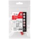 Клемма  NO-225-434 быстрозажимная 2273-204 компактная 4-проводная 0.2-2.5 мм2 (упаковка 4 шт.)  Б0067920  ЭРА