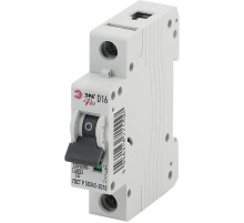 Выключатель автоматический однополюсный NO-902-251 ВА47-63 1Р 16А 6 кА кривая D (12/180/3780) Pro  Б0048841  ЭРА