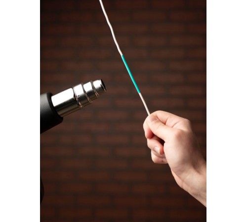 Термоусаживаемая трубка ТУТ нг 2/1 зелёная EKF PROxima  tut-2-j  EKF