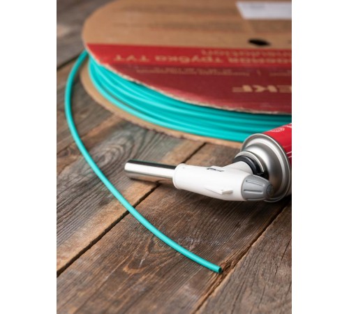 Термоусаживаемая трубка ТУТ нг 4/2 зелёная EKF PROxima  tut-4-j  EKF