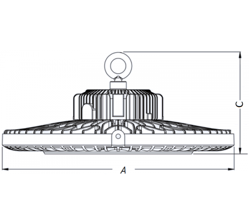 Светильник светодиодный ДСП LODESTAR LED 230 D120 220ВТ 5000K IP65 120град  1449000040  Световые Технологии