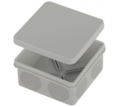 Распаячная коробка ЭРА KOR-100-100-50-9g-2MP двухкомпонентная безгалогенная атмосферостойкая 100х100х50мм прямой монтаж  Б0060291  ЭРА