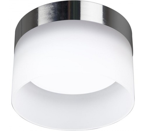 Светильник накладной потолочный под лампу, спот, HL453 12W, 220V, GX53, хром  41285  Feron