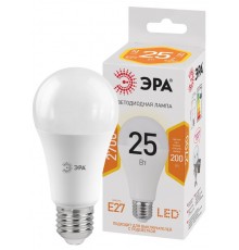 Лампа светодиодная LED 25Вт E27 2700К СТАНДАРТ груша  Б0035334  ЭРА
