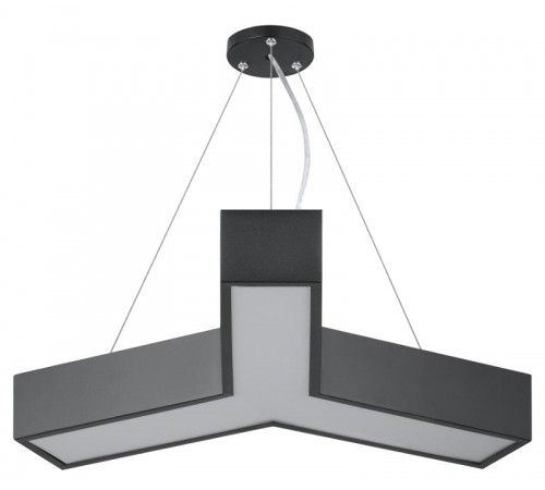 Светильник светодиодный Geometria Igrek SPO-141-B-40K-028 28Вт 4000K 1750Лм IP40 600*600*80  Б0058883  ЭРА