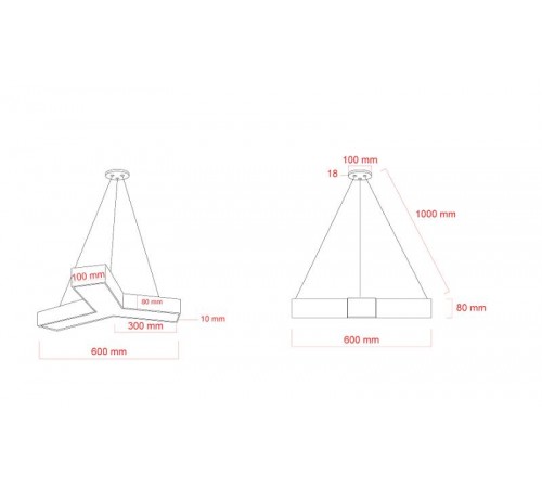 Светильник светодиодный Geometria Igrek SPO-141-B-40K-028 28Вт 4000K 1750Лм IP40 600*600*80  Б0058883  ЭРА