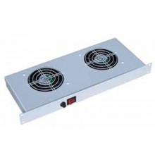 Модуль вентиляторный WZ-5606-25-01-011 (WZ-PW12-00-00-011) 19", 40Дб,г.180 mm,2,сер.(RAL 7035) (PW-1,2)  39622  Zpas