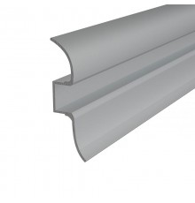 Профиль алюминиевый для светодиодной ленты плинтус  5016-2 , 2м  146-235  REXANT