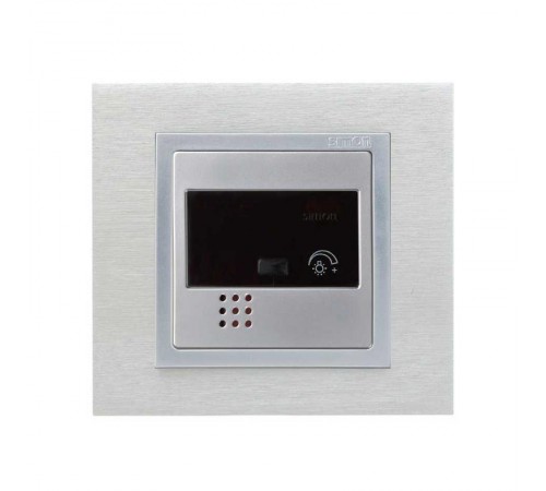 Simon 82 Накладка на ИК-приемник для управления жалюзи, S82, S82N, алюминий  82080-33  Simon