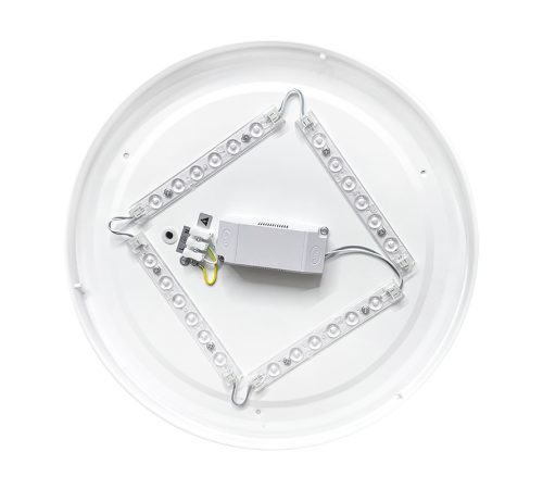 Светильник светодиодный декоративный бытовой PPB WAVE 32w 6500K IP20 D320*60  .5024960  Jazzway